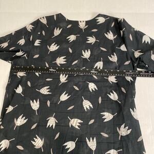 Gudrun Sjödén Women's Organic Cotton Long Sleeve Button Up Tulip Print